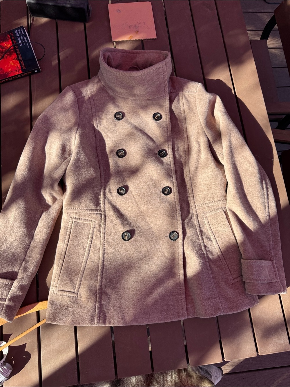 Women's Double-Breasted Peacoat - vintage H&M - great used condition